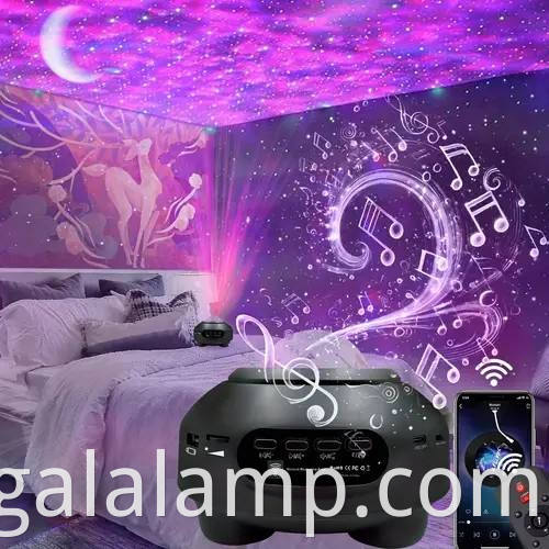 Portable rechargeable projection lamp